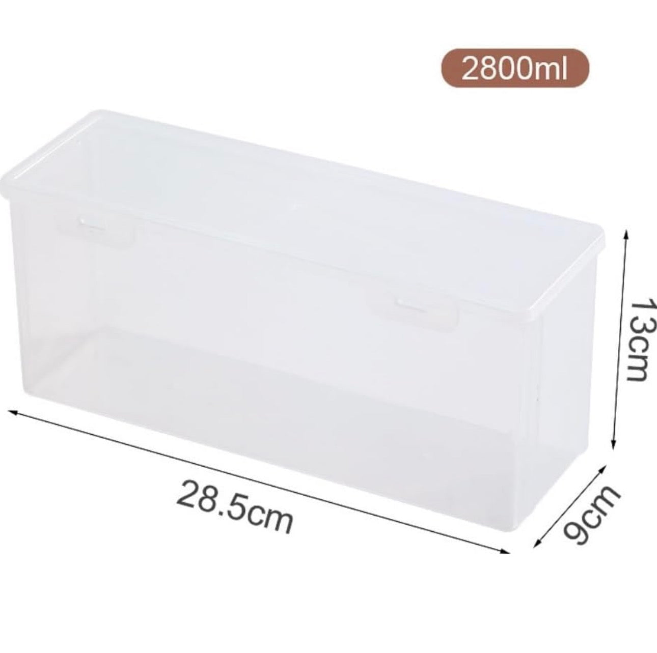 Premium Airtight Pasta & Food Storage Box – Multi-Purpose Kitchen Organizer (1 Pc)