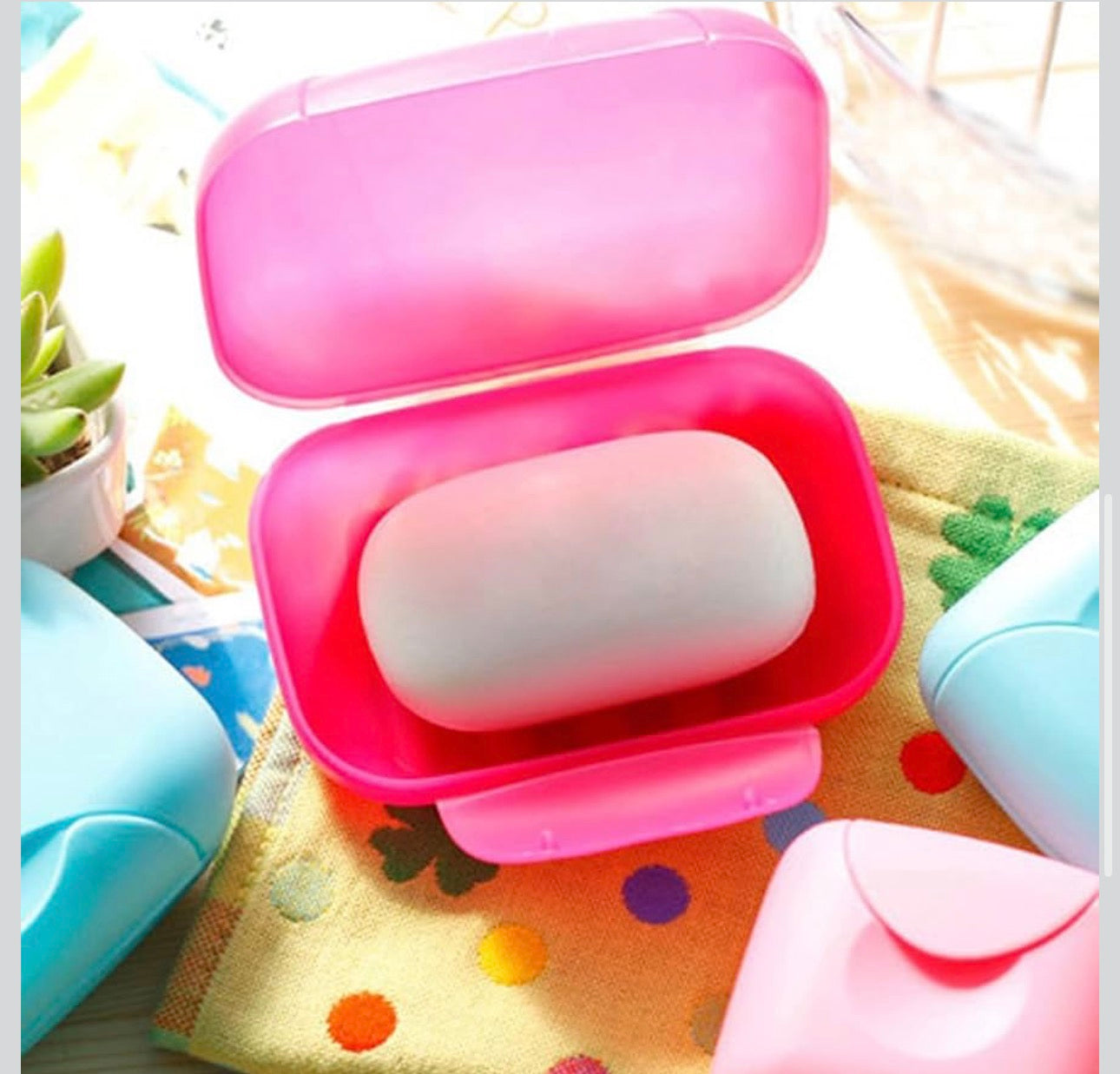 Luxury Travel Soap Case – Portable Leak-Proof Soap Holder Box for Bathroom & Travel