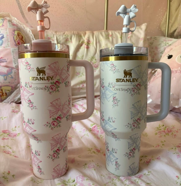 Stanley Love Shack Tumbler With Straw Cover And Gift Box Packing