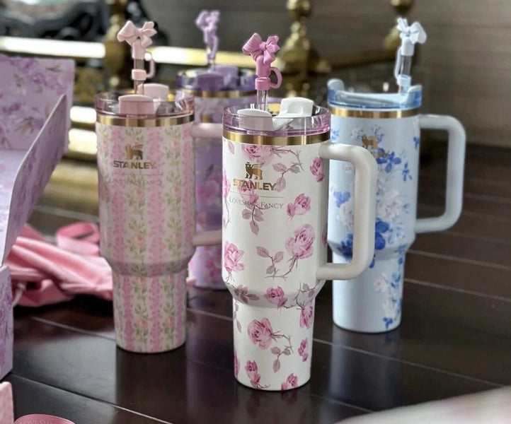 Stanley Love Shack Tumbler With Straw Cover And Gift Box Packing