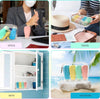 Luxury Silicone Travel Lotion Bottles Set – Leakproof Squeeze Containers for Toiletries (3 Pcs)