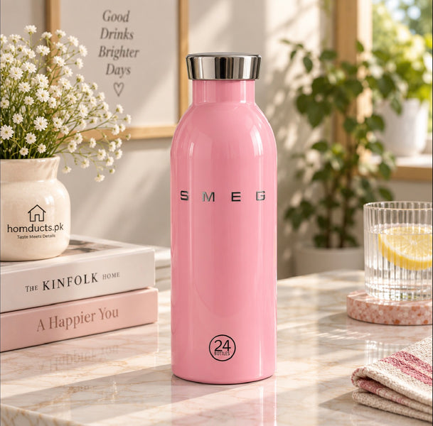 SMEG Insulated Stainless Steel Water Bottle – Premium Vacuum Flask