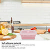 Premium Collapsible Food Storage Box with Lid – Space Saving Foldable Kitchen Storage Container