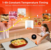Luxury Rechargeable Electric Food Warming Tray – 8H Smart Timer | Cordless Hot Plate Server by Homducts.pk