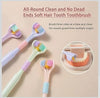 3-Sided Deep Clean Toothbrush – Multi-Angle Soft Bristle Oral Care Brush (1 Pc)