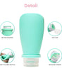 Luxury Silicone Travel Lotion Bottles Set – Leakproof Squeeze Containers for Toiletries (3 Pcs)