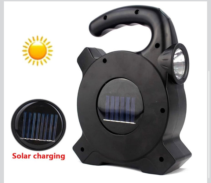 Luxury Solar Powered LED Camping & Emergency Light – Portable Rechargeable Flashlight