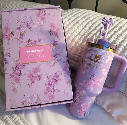 Stanley Love Shack Tumbler With Straw Cover And Gift Box Packing