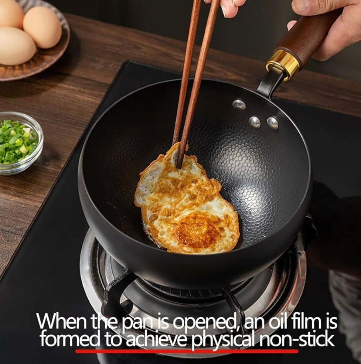 Premium Handcrafted Forged Cooking Pot with Lid – Multi-Purpose Deep Fry & Sauce Pan