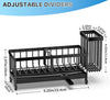 Luxury Sink Organizer Rack with Drain Tray – Multi-Functional Kitchen Storage Holder