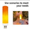 Luxury USB LED Ambient Night Light – Warm Glow Minimalist Lamp for Home & Office