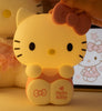 Kawaii Hello Kitty Silicone Night Light – Soft Warm Glow, Touch Control, USB Rechargeable