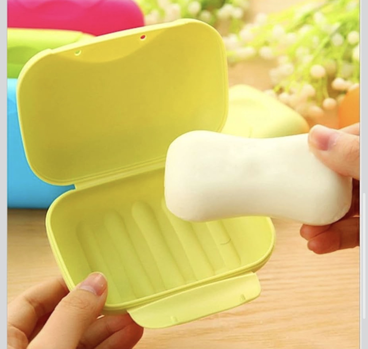 Luxury Travel Soap Case – Portable Leak-Proof Soap Holder Box for Bathroom & Travel