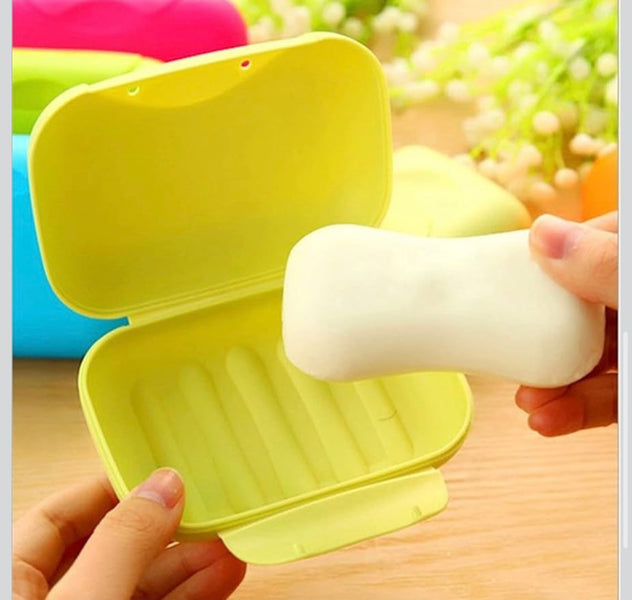 Luxury Travel Soap Case – Portable Leak-Proof Soap Holder Box for Bathroom & Travel