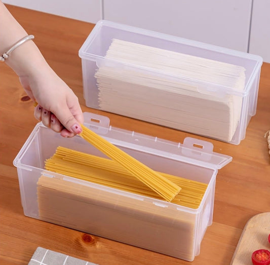 Premium Airtight Pasta & Food Storage Box – Multi-Purpose Kitchen Organizer (1 Pc)