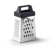 Mini Stainless Steel Box Grater with Handle – Spice, Cheese & Nutmeg Grater