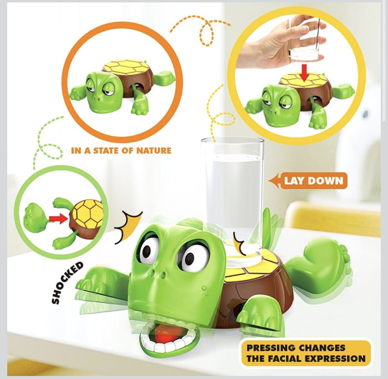 Funny Turtle Mug Holder – Cute Anti-Spill Fun Cup Stand