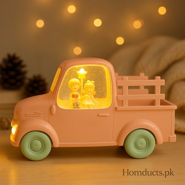 Romantic Glow Truck Night Lamp – Cozy LED Couple Light Décor Gift