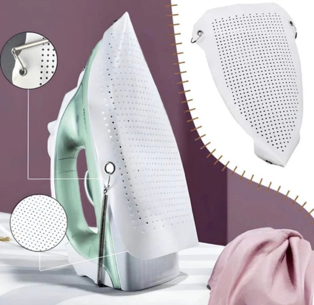 Premium Non-Stick Iron Soleplate Protector – Heat Resistant Fabric Safe Ironing Cover
