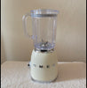 SMEG Retro Blender – Cream White Premium High-Speed Kitchen Blender with Multi-Speed Control