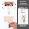 Mini Garage Key Holder With Car Model – Wall Mounted Key Organizer for Home & Office