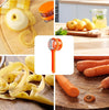 Premium 2-in-1 Vegetable & Fruit Peeler – Sharp Stainless Steel Blade
