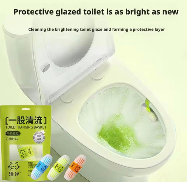 Premium Hanging Toilet Bowl Cleaner Capsule – Long Lasting Freshness (1 Pc)
