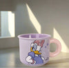 Disney Daisy Duck Lilac Ceramic Mug – Cute Character Drinkware