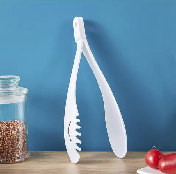 Multi-Purpose 2-in-1 Kitchen Tong & Spatula – Heat Resistant, Non-Stick, Food Serving Tool