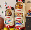 Original Disney Mickey 3-Tier Storage Organizer Cabinet | Multipurpose Standing Storage Shelf with Display Compartment for Kids Room & Home