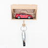 Mini Garage Key Holder With Car Model – Wall Mounted Key Organizer for Home & Office