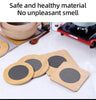 Luxury Bamboo Heat Pad Set – Round & Square Trivets with Anti-Slip Mesh
1pc