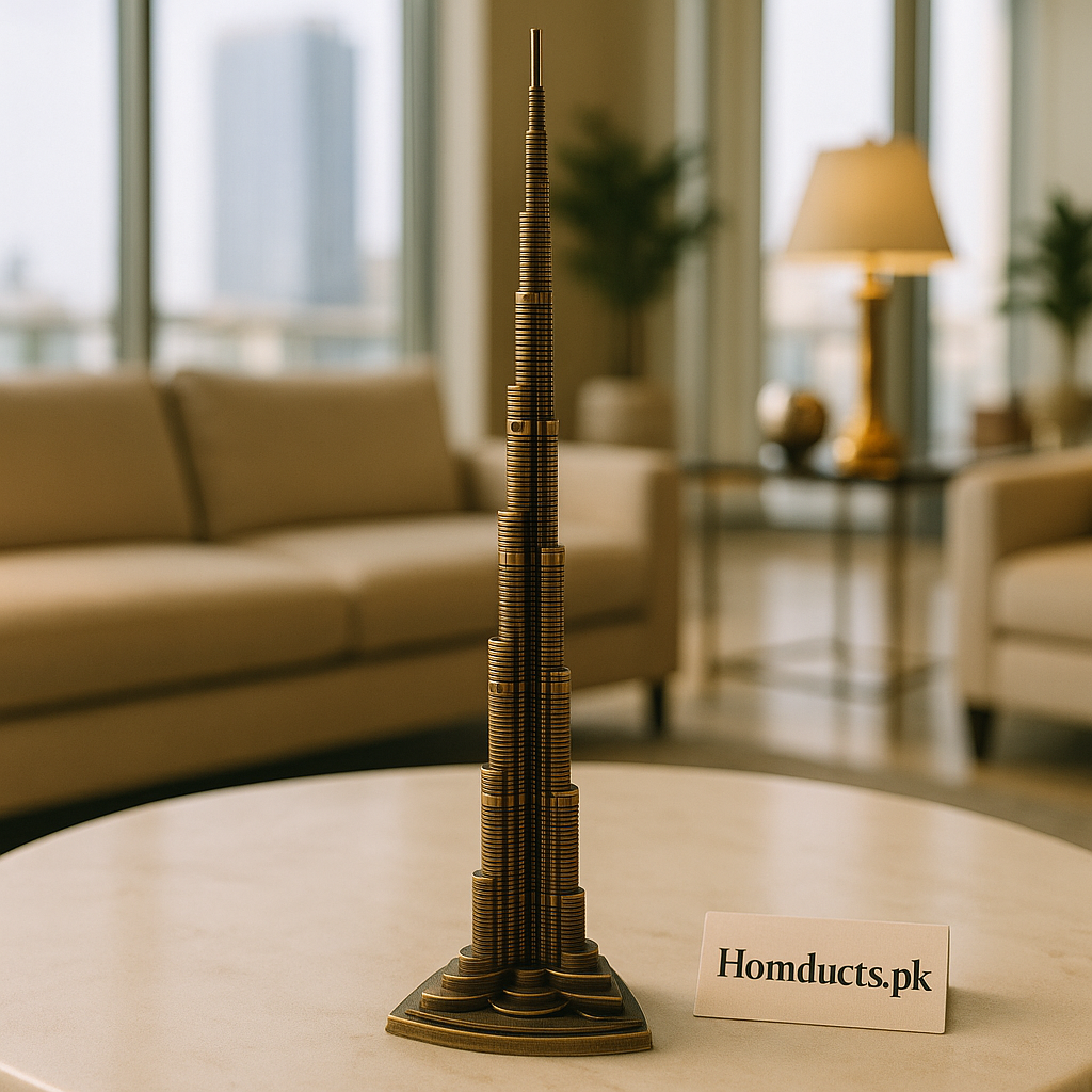 Premium Burj Khalifa Metal Replica – Luxury Home & Office Décor Showpiece