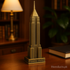 Empire State Building Premium Gold Décor Statue – Luxury Home & Office Decoration