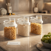 Premium Airtight Food Storage Dispenser Container (1 Pc) – Multi-Grain & Cereal Organizer