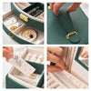 Multi-Layer Jewellery Organizer Box with Mirror – Drawers & Compartments