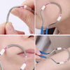 Spring Facial Hair Remover Tool – Manual Threading Epilator for Face