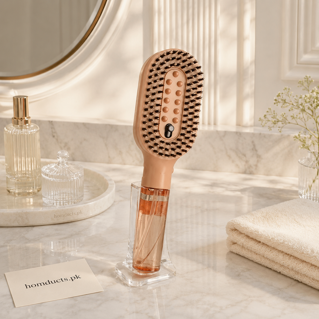 2-in-1 Liquid Dispensing Scalp Hair Brush