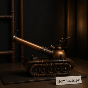 Vintage Steampunk Miniature Tank – Bronze Metal Collectible Showpiece (5 Inch)