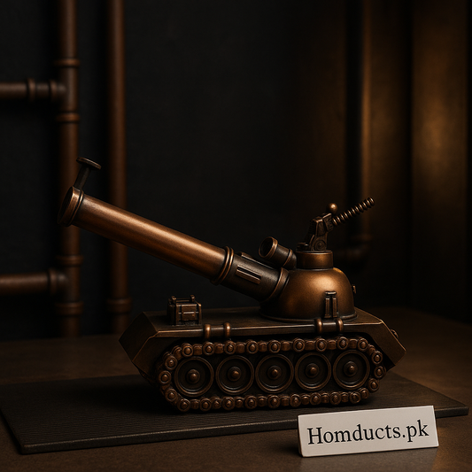 Vintage Steampunk Miniature Tank – Bronze Metal Collectible Showpiece (5 Inch)