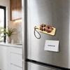 3D Chocolate Donut & Ice Cream Decorative Fridge Magnet with Hanging Loop – 1 Pc
