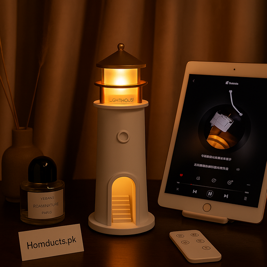 Premium Lighthouse Night Lamp  Decorative Bedroom Table Lamp, Cozy Home Décor