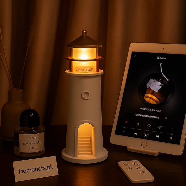 Premium Lighthouse Night Lamp  Decorative Bedroom Table Lamp, Cozy Home Décor
