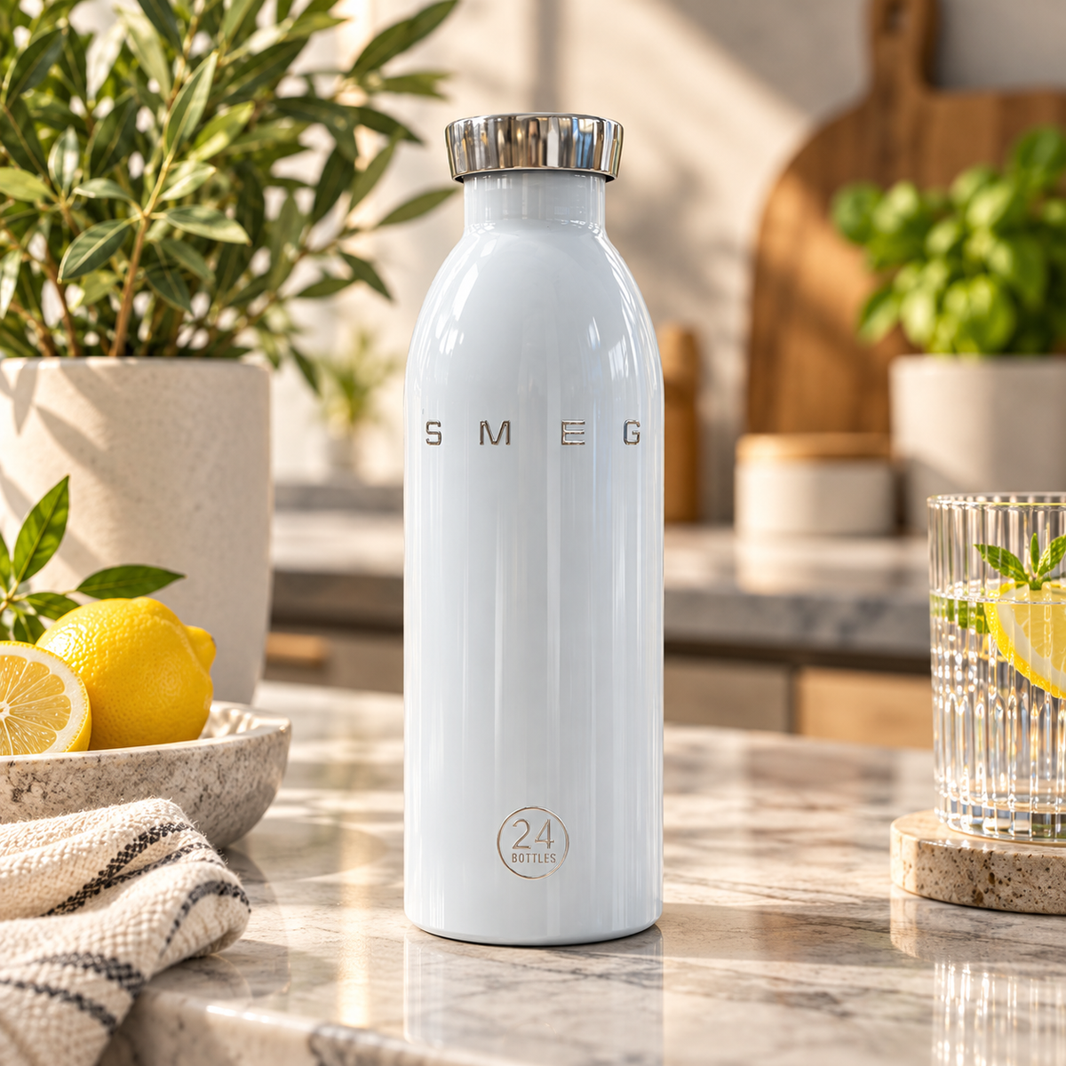 SMEG Insulated Stainless Steel Water Bottle