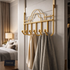 Regalia Luxe Over-the-Door Hook Rack – 7 Golden Hooks