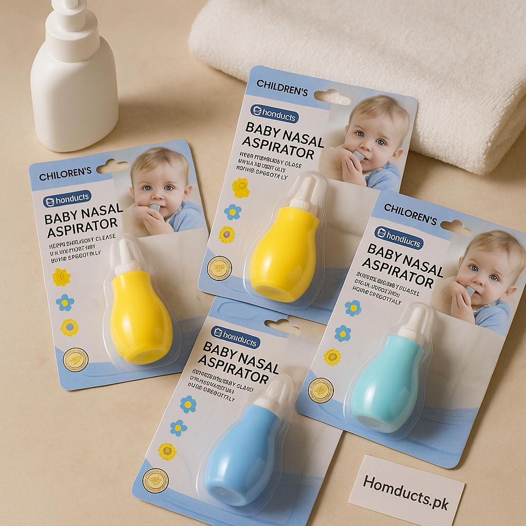 Children’s Baby Nasal Aspirator – Soft Silicone Nose Cleaner for Newborns & Infants | BPA-Free Mucus Suction Pump