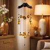 Luxury Brass Wind Chime Wall Hanging – Premium Decorative Home Accent