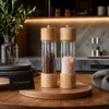 Luxury Wooden Manual Salt & Pepper Grinder – Premium Kitchen Spice Mill (1 Pc)