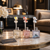Luxury Floral Reed Diffuser Fragrance Set – Vanilla Rose Ocean Aroma Air Freshener for Home Bedroom Office Bathroom Decor (1 PC)