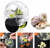 Luxury Premium Stainless Steel Garlic Roller Chopper Cutter for Kitchen | Manual Garlic Mincer & Vegetable Crusher Tool